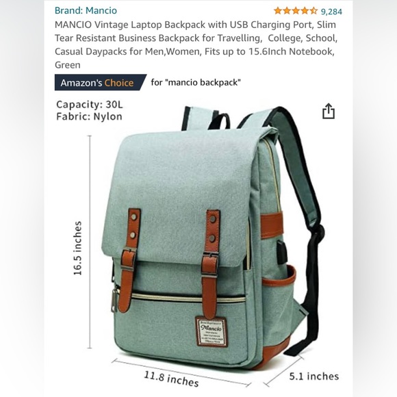 Mancini Backpack - Picture 4 of 7